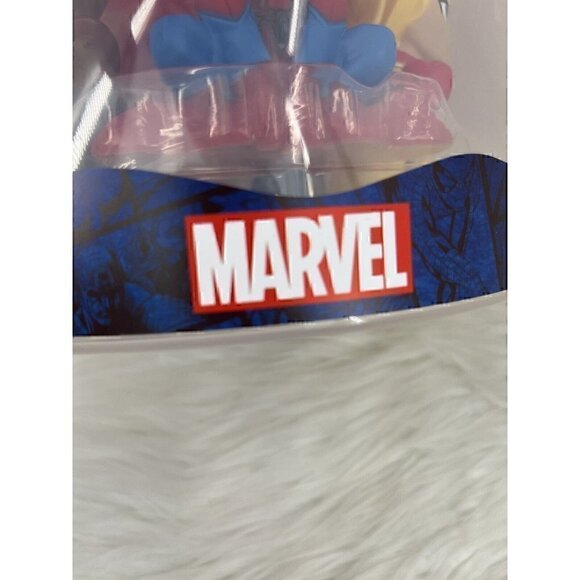 NEW Disney Marvel Avengers Spider Man Iron Man Captain Bucket Bath Set - Picture 15 of 16
